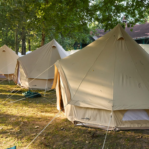Glamping tents